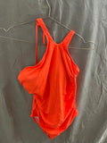 Holipick orange one piece bathing suit