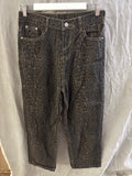 Ponitrack leopard print jeans
