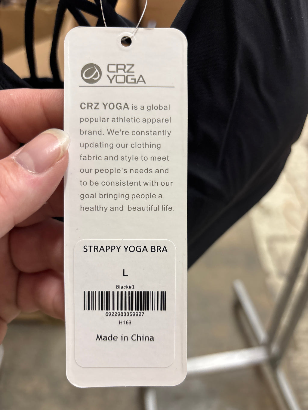 CRZ yoga bra