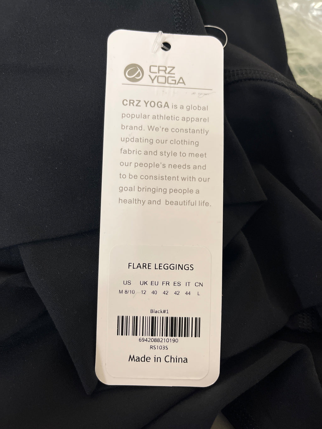 Crazy yoga flare leggings