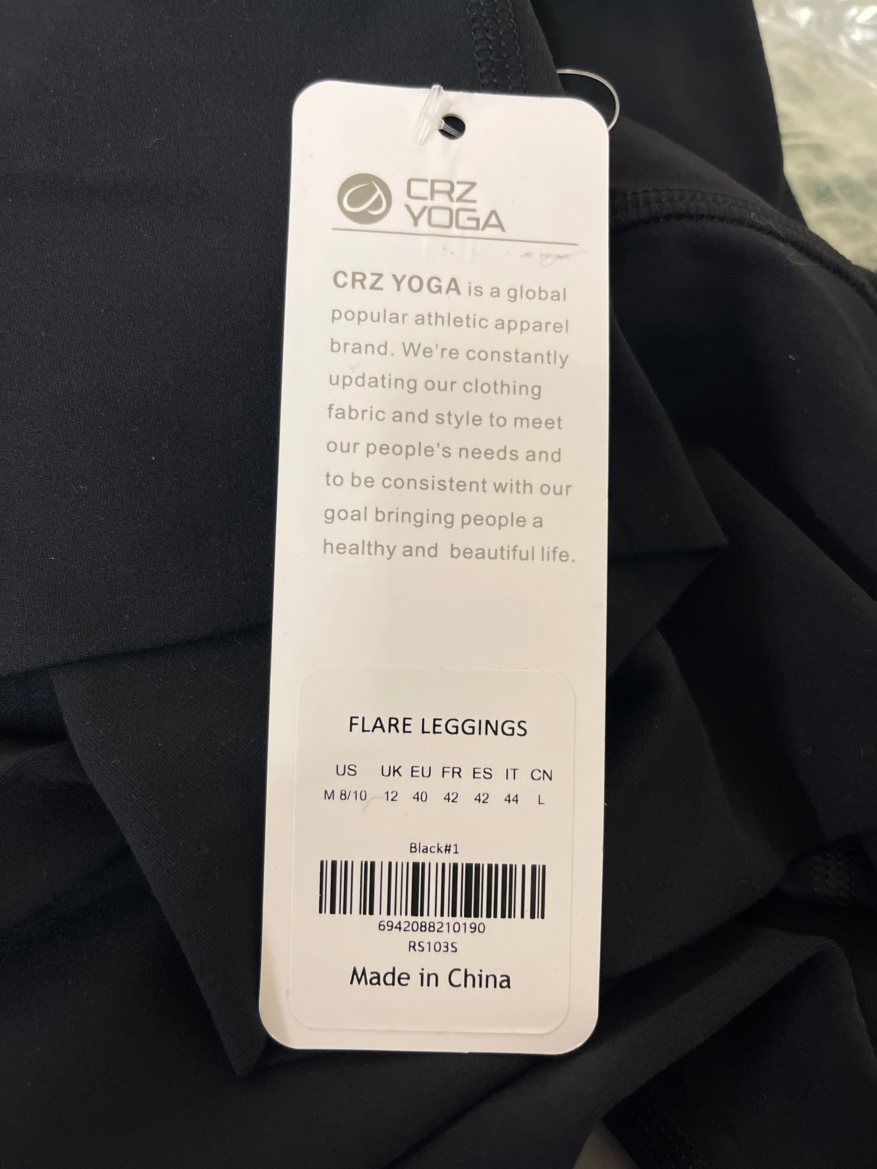 Crazy yoga flare leggings