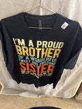 I’m a proud brother black Tshirt