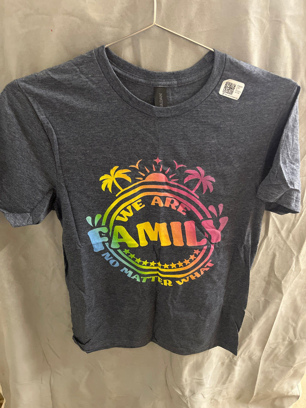 Gildan we are family no matter what tshirt