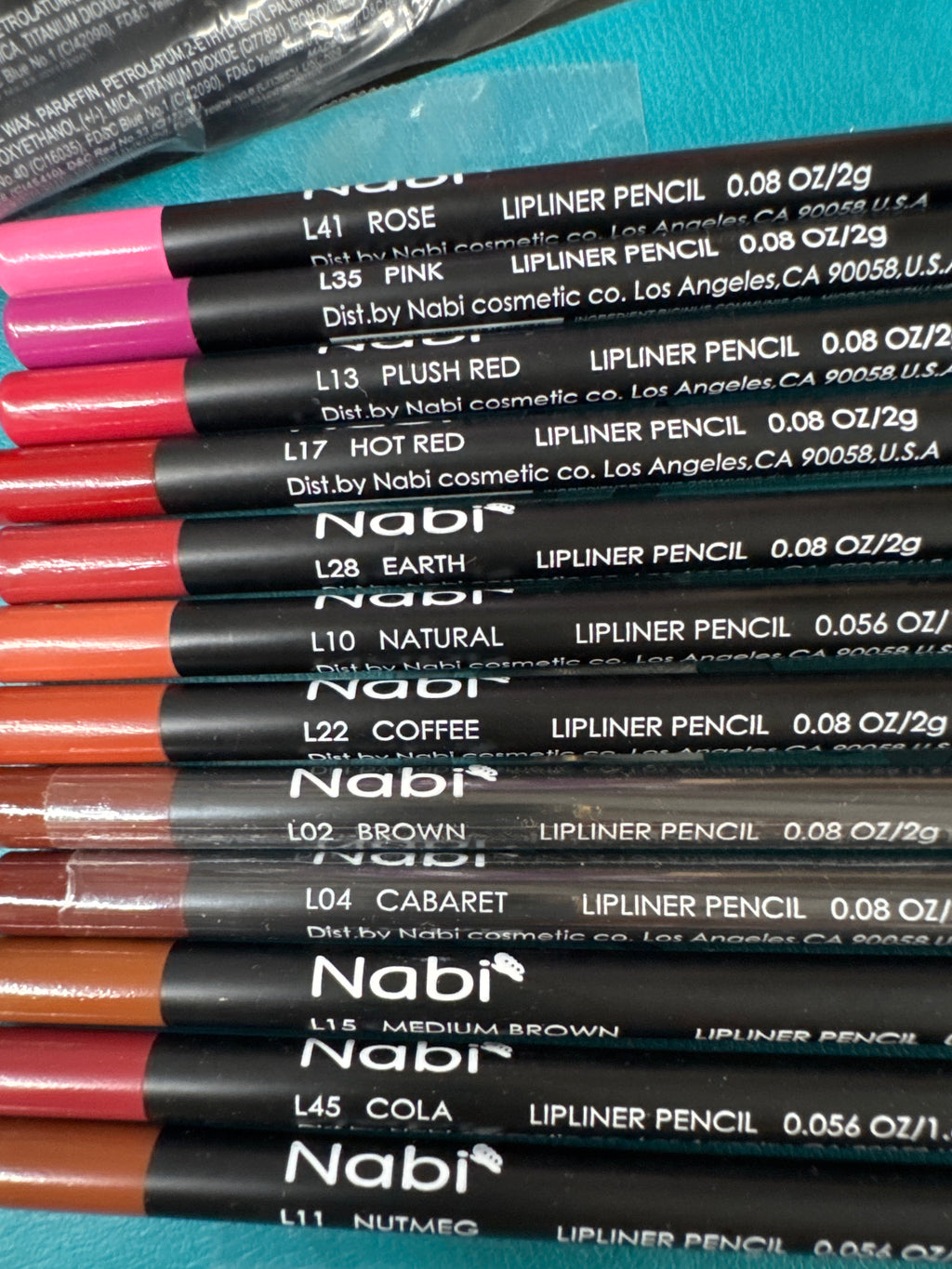 Nabi Lipliner Pencil set of 12