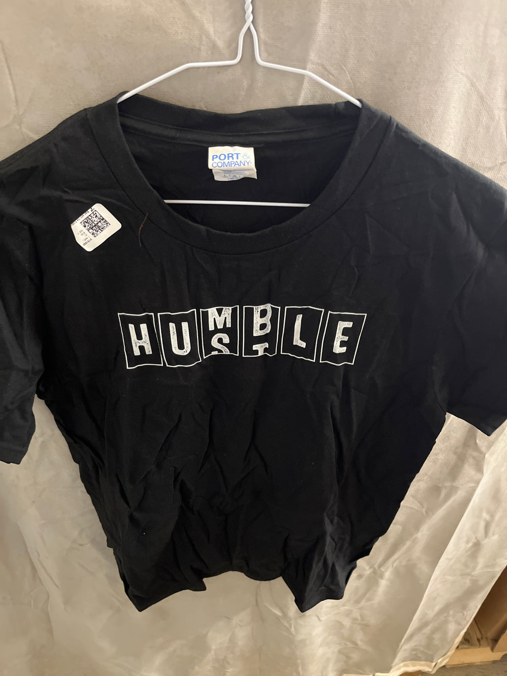 Port and company humble hustle tshirt