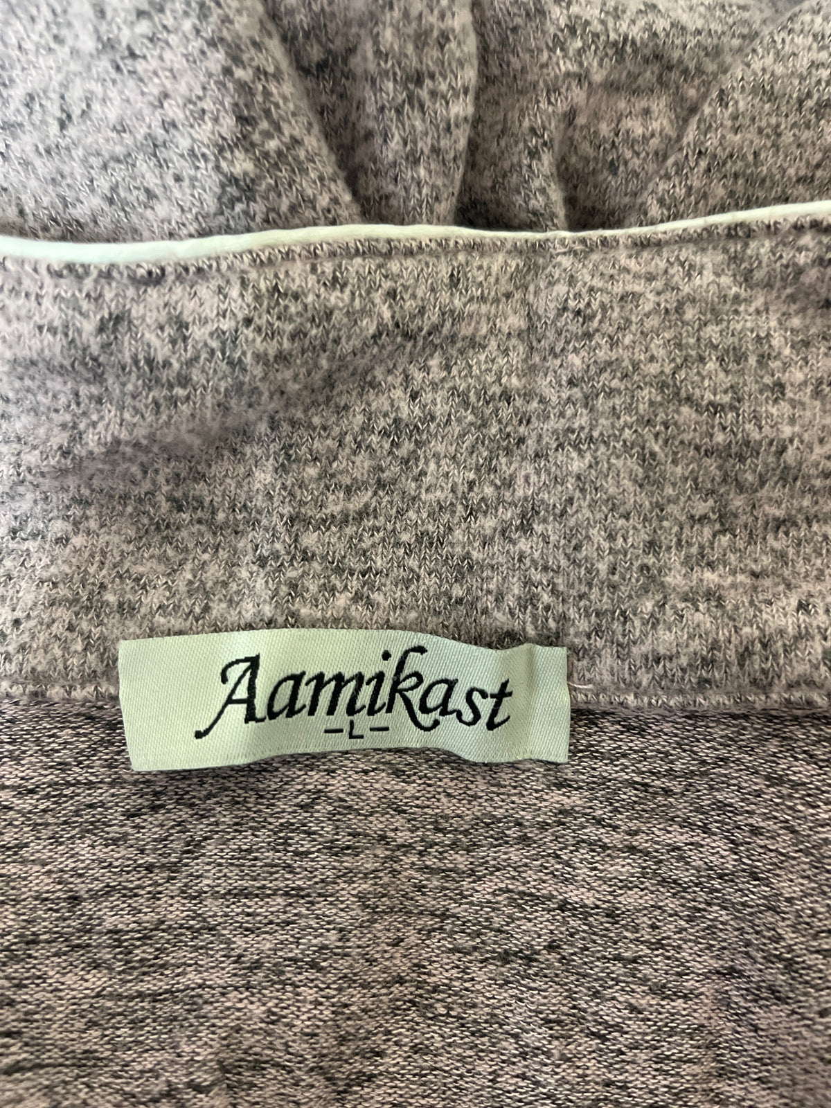 Aamikast pink and grey pajamas