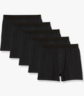 Men's Breathable cotton Jersey Boxer Shorts, 5 Pack (3XL)