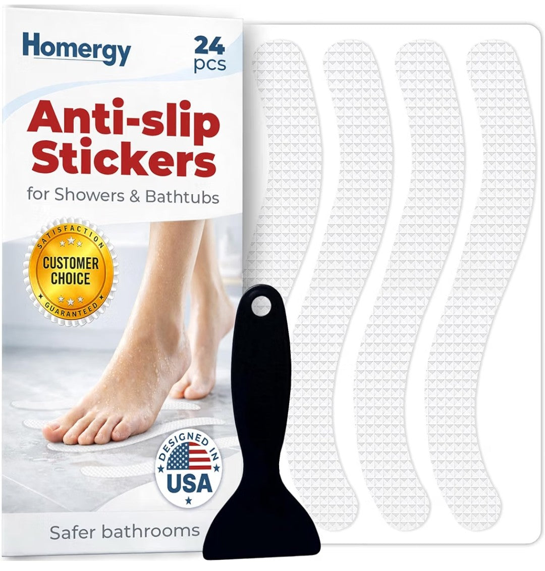 Anti-Slup Shower Stickers (24pcs)