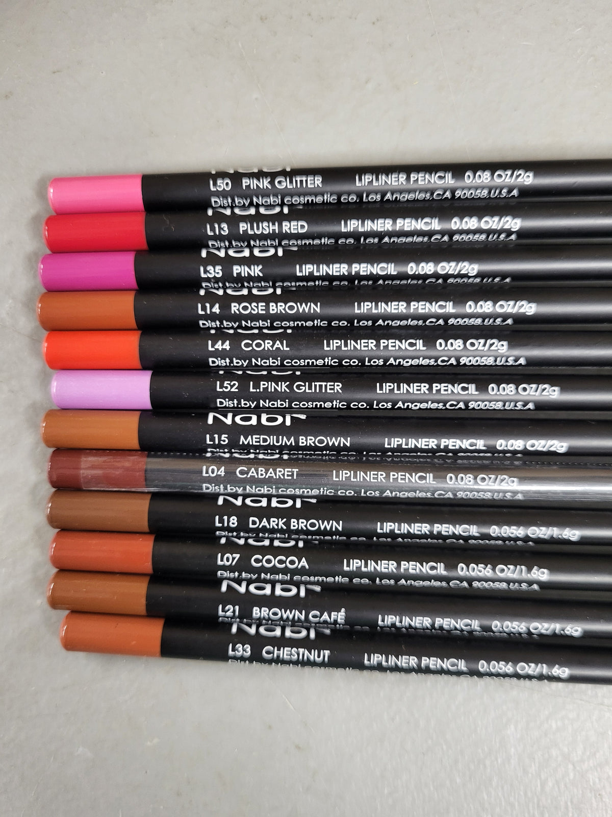 Nabi Lipliner Pencil set of 12