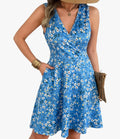Casual Sleeveless Summer Dress (2XL)