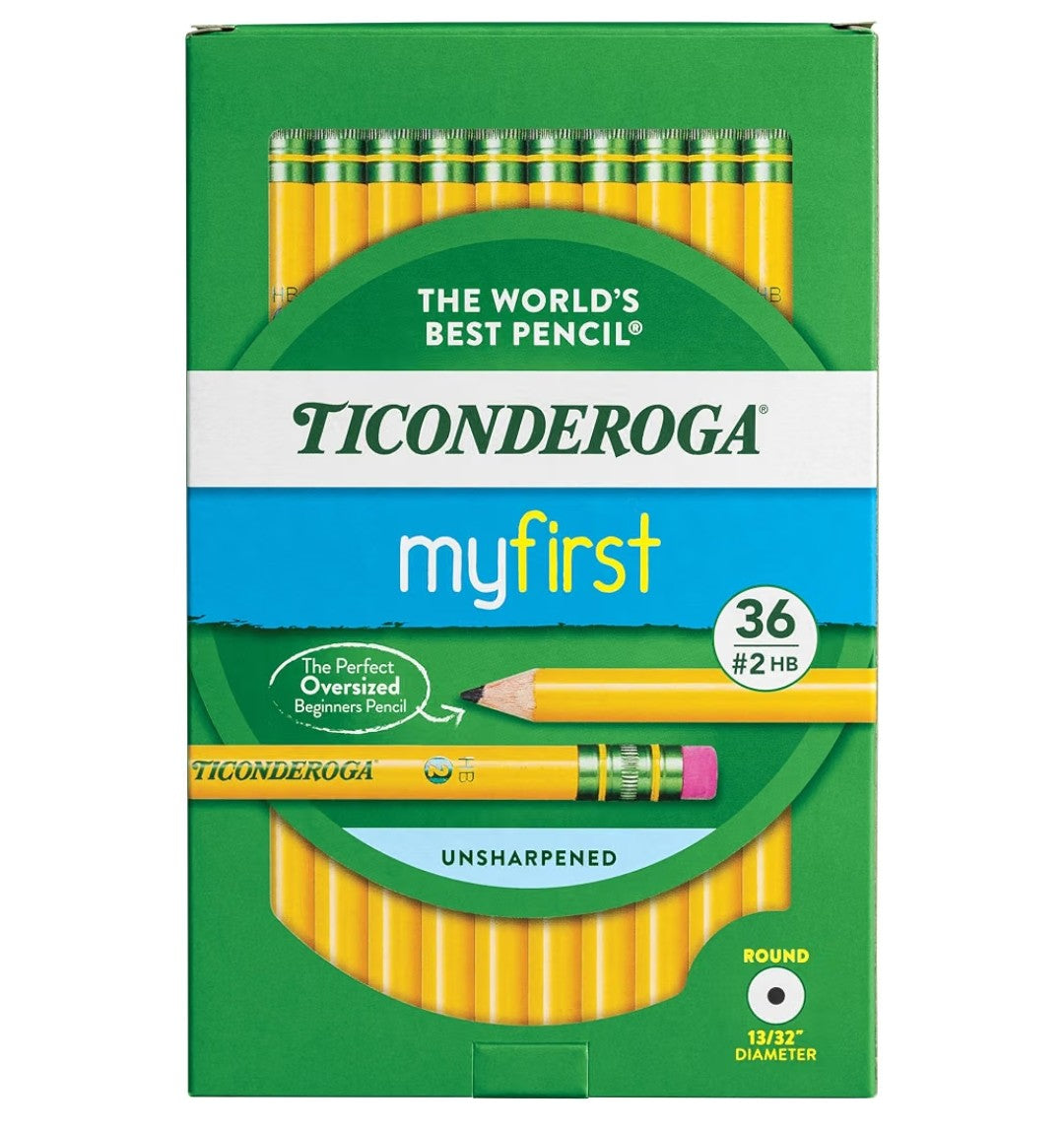 #2 Pencil, Unsharpened (36 Count)