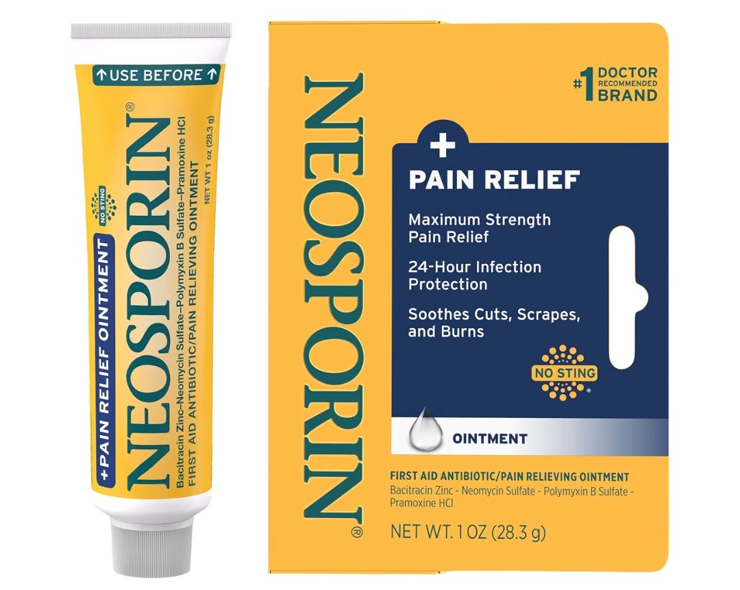Newsprint + Pain Relig Antiobiotic Ointment, 1oz