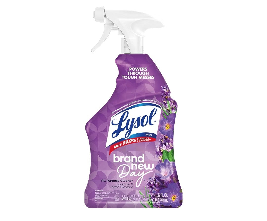 Lysol All-Purpose Purpose Cleaner, Lavender 32oz (3 Pack)