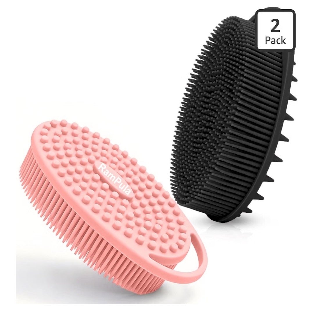 Silicone Body Scrubber (2 pack)