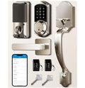 Veise Smart Front Door Lock Handle Set
