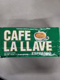 Café La Llave Espresso Ground Coffee, Dark Roast (16oz)