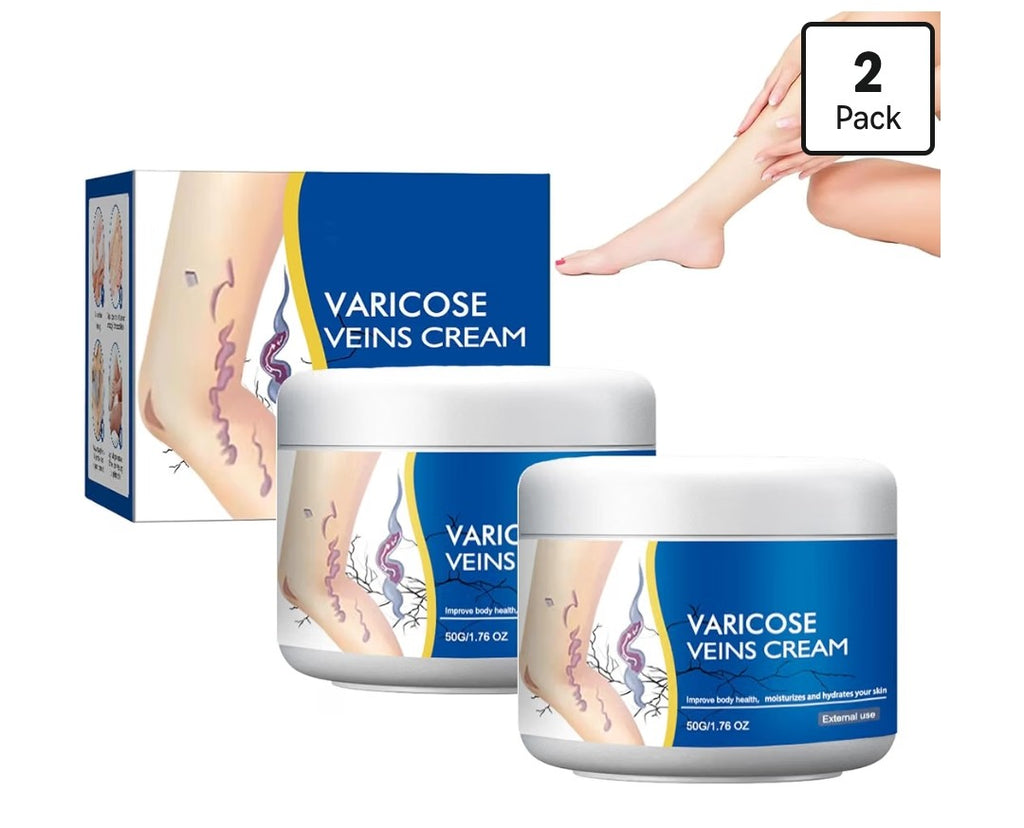 Varicose Veins Cream for Legs, 1.76oz (2 pack)