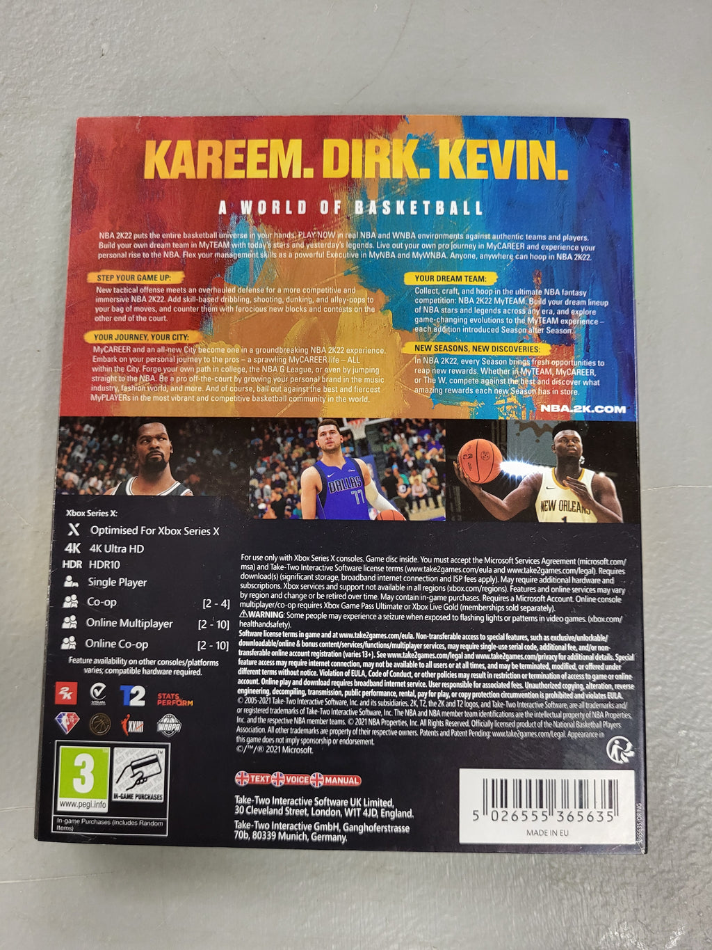 Xbox NBA 2K22