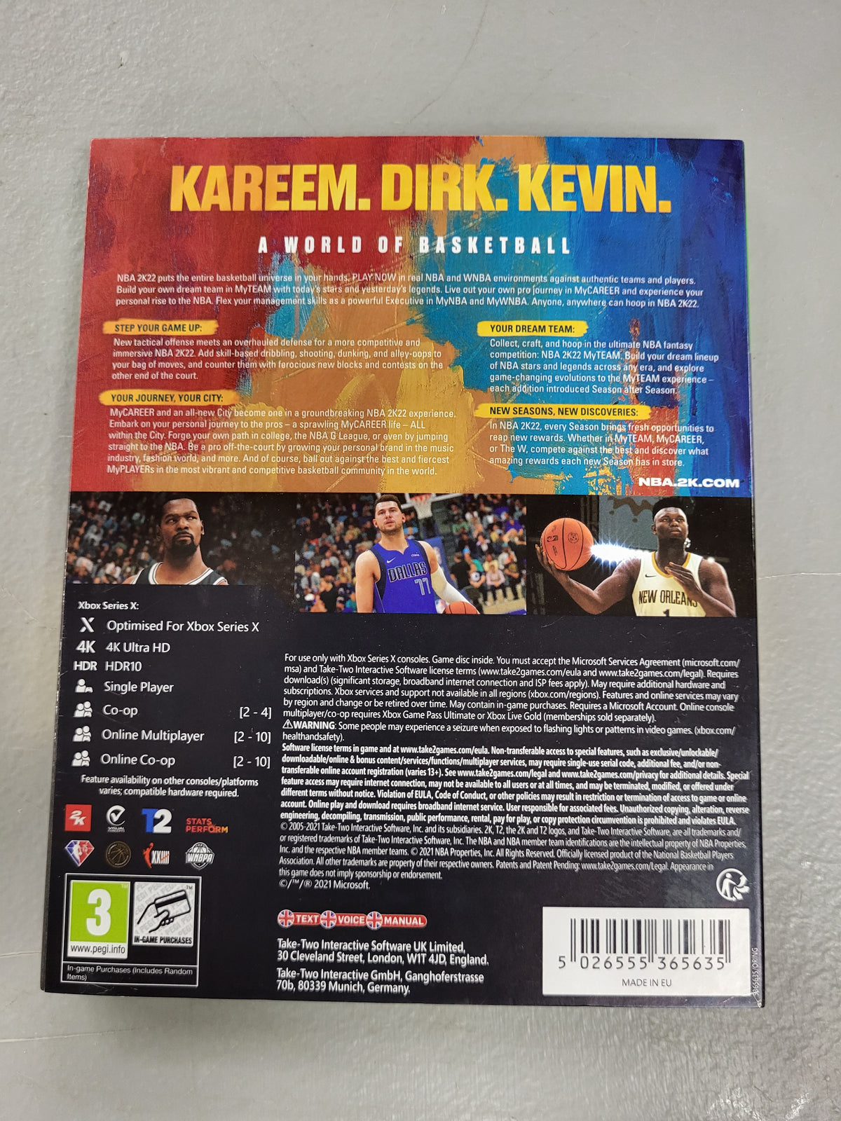 Xbox NBA 2K22