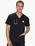 Men's Scrub Top (Large)