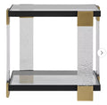 Glass Side Table