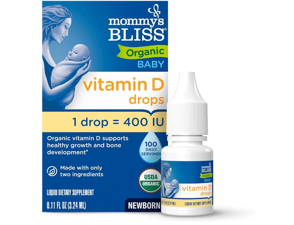 Mommy's Bliss Organic Vitamin D Drops (0.11fl oz)