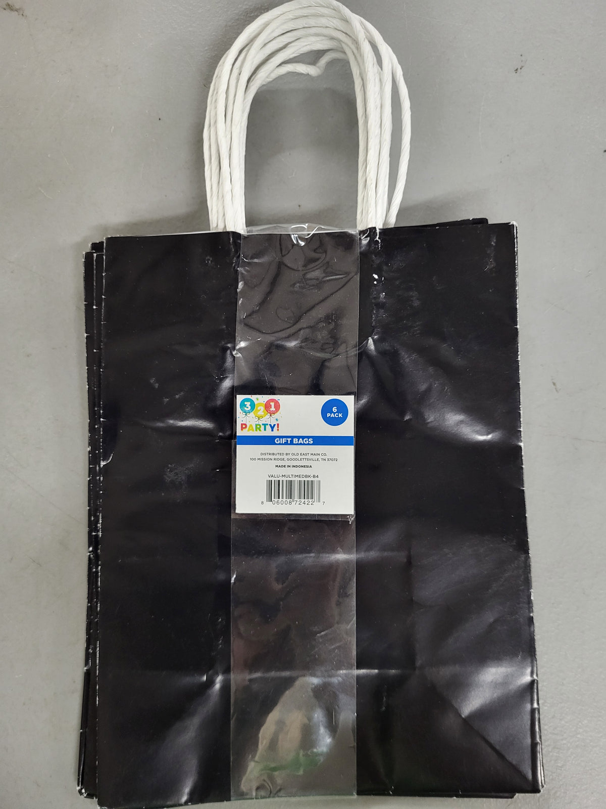 Black Gift Bags (18 bags)