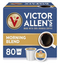 Victor Allen's Morning Blend Coffee, Light Roast (80 Single Serve Pods)