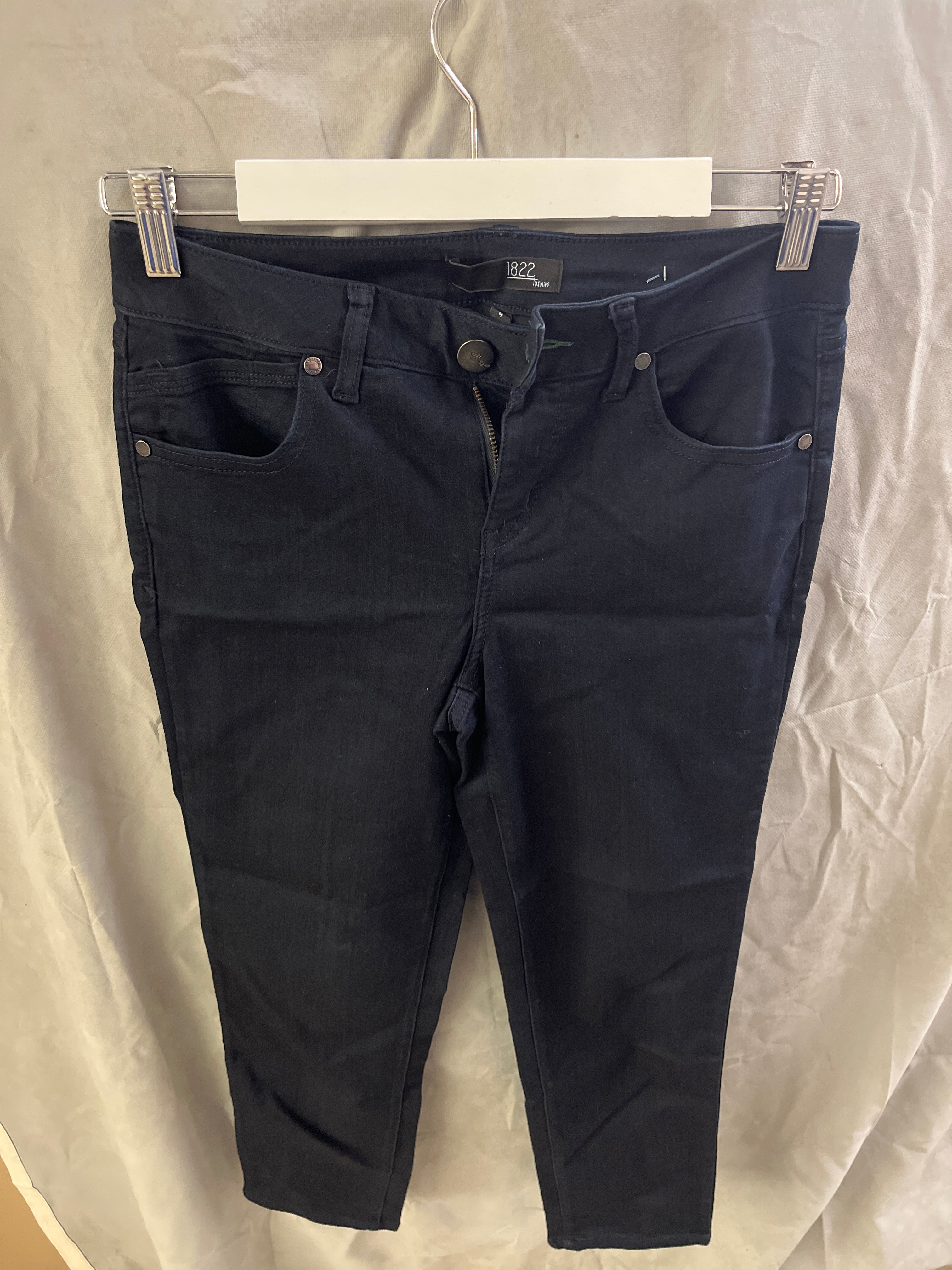 1822 denim black jeans