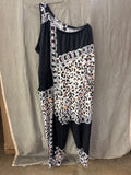 Women’s leopard print romper