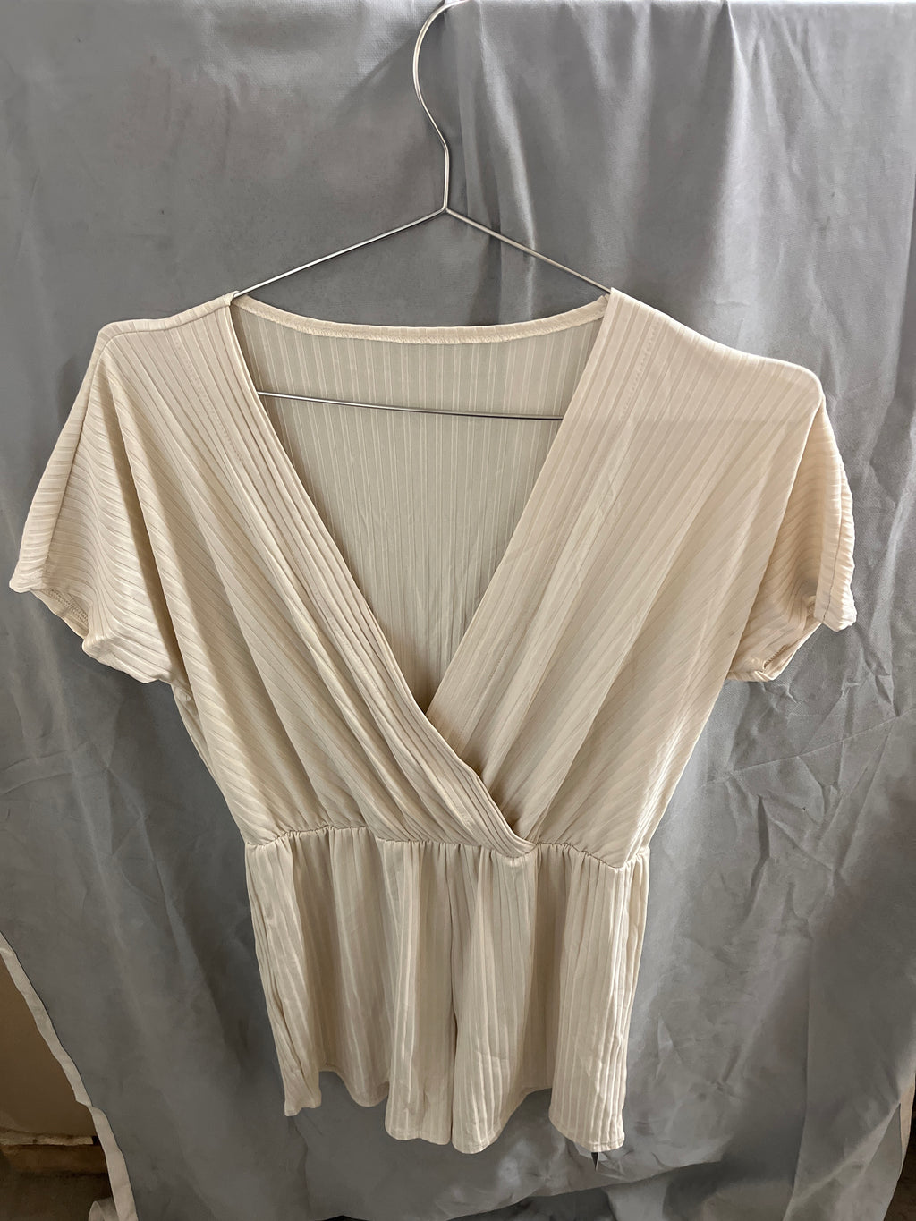 Zaful black and apricot set of 2 blouses