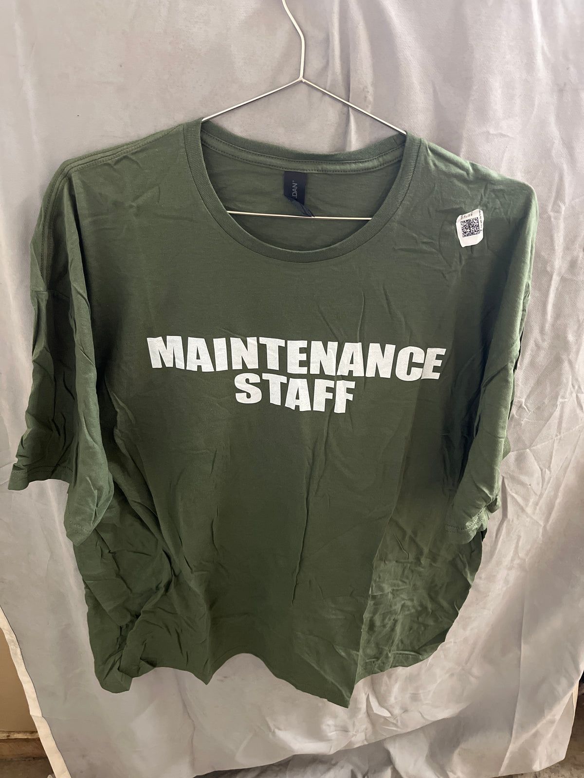 Maintenance staff green Tshirt