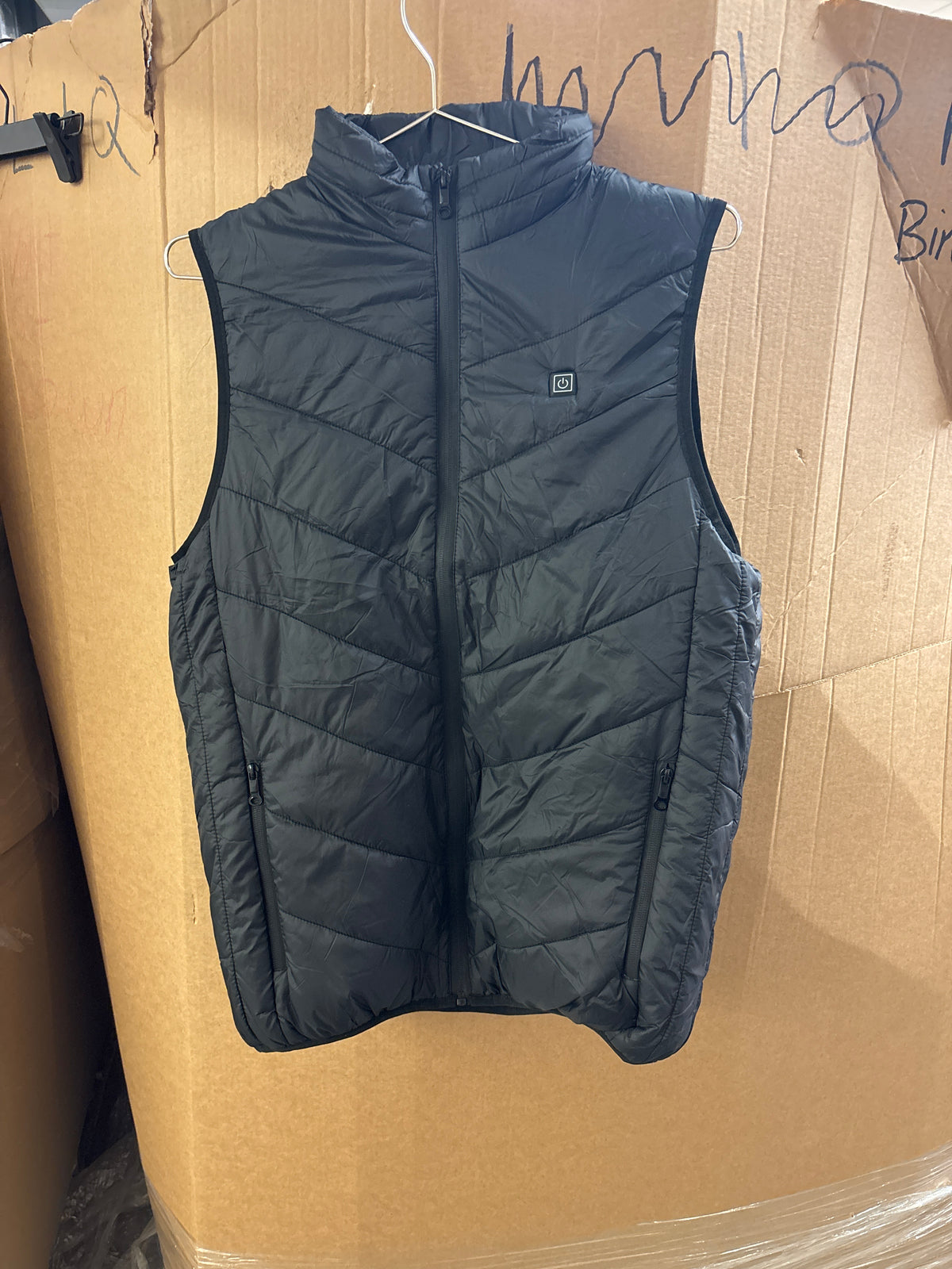 Women’s puffer vest is heated but missing battery pack (180)