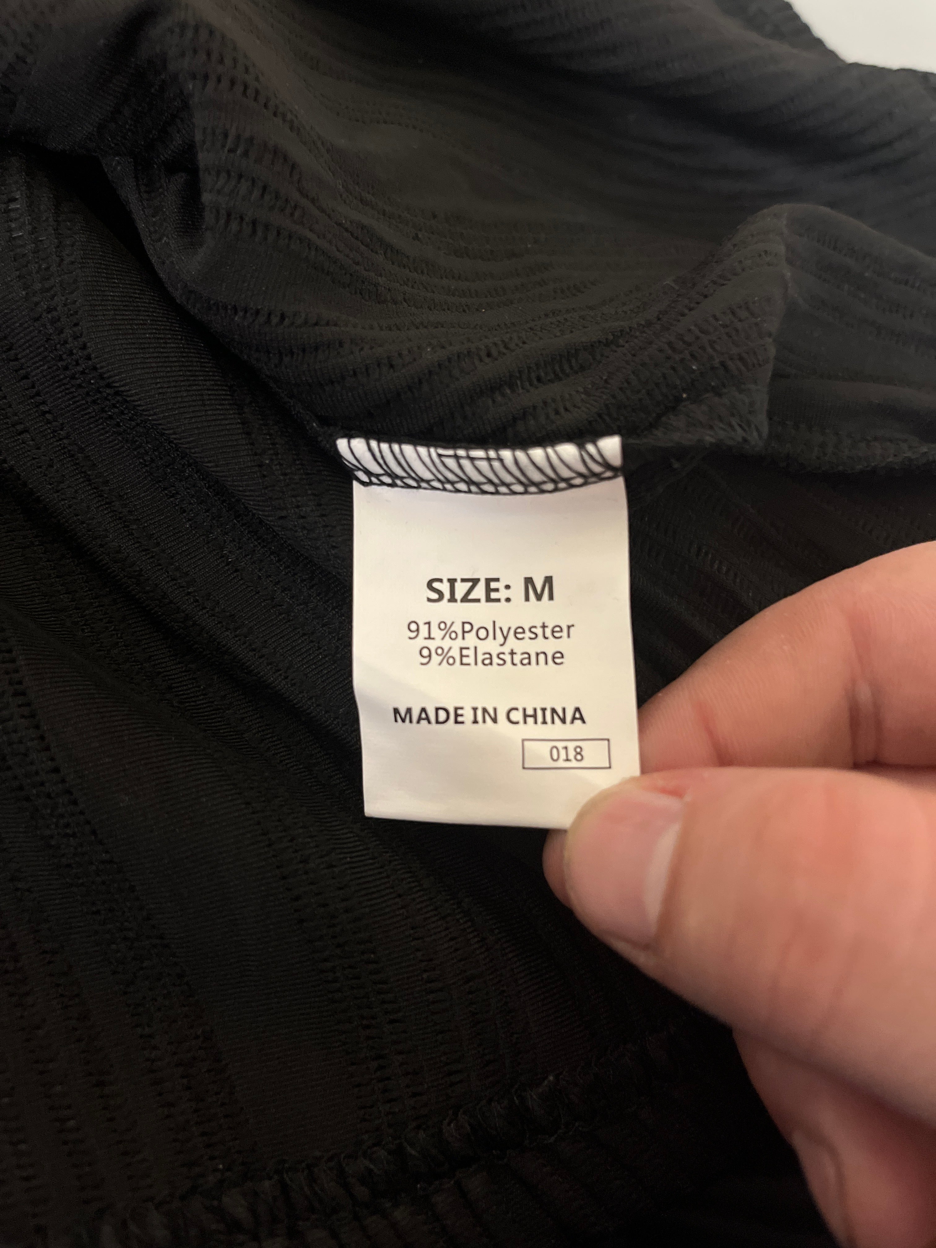 Black long sleeve shirt