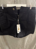 Belle pogue black shorts