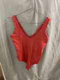 Reoria orange one piece bathing suit