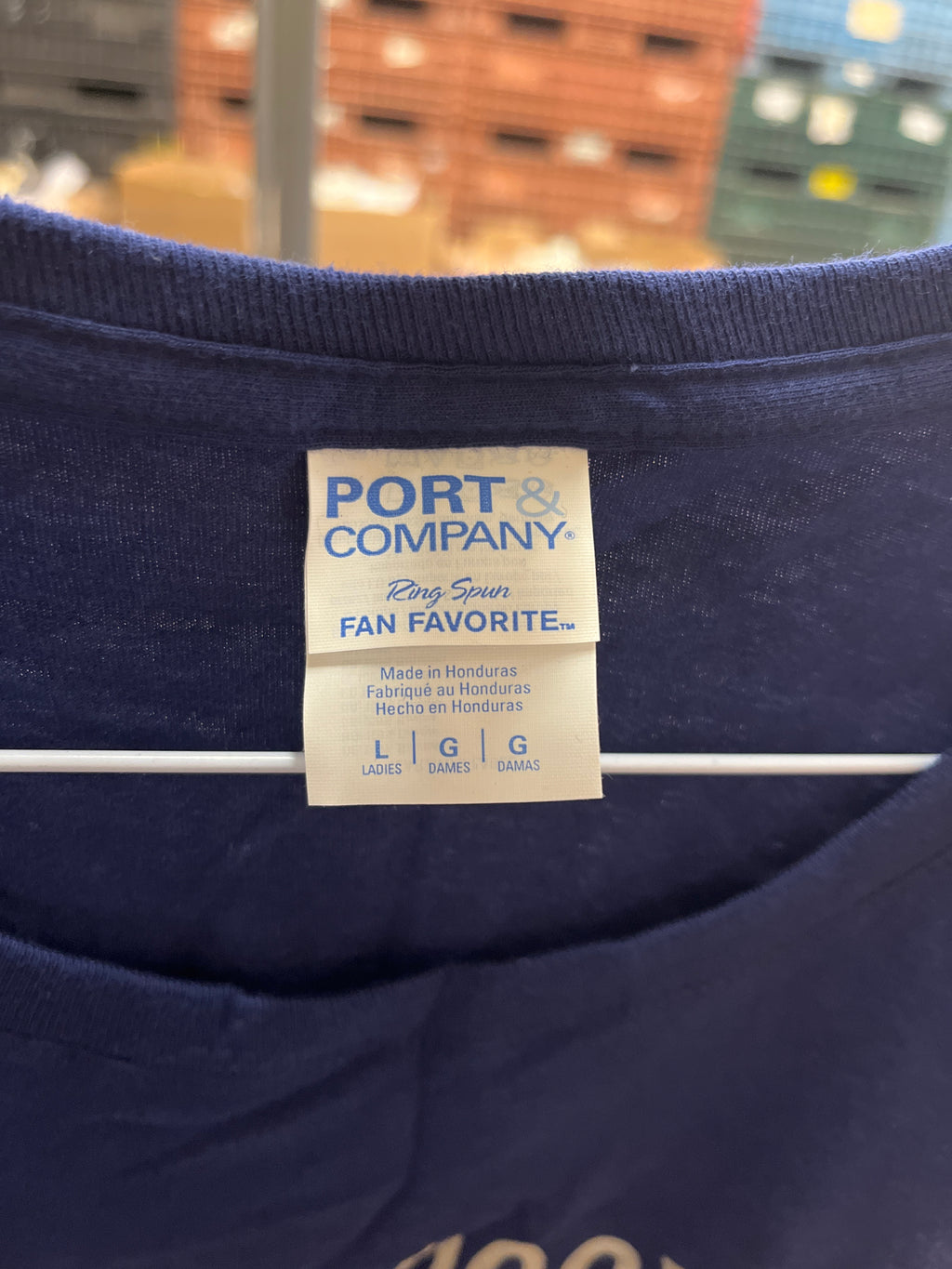 Port and company tshirt
