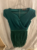Miusol green sleeveless dress