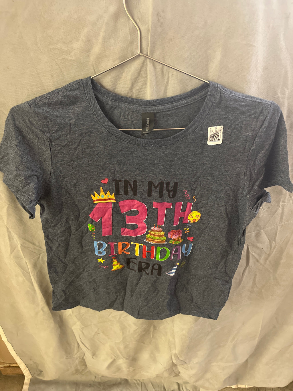 In my 13th birthday era grey Tshirt