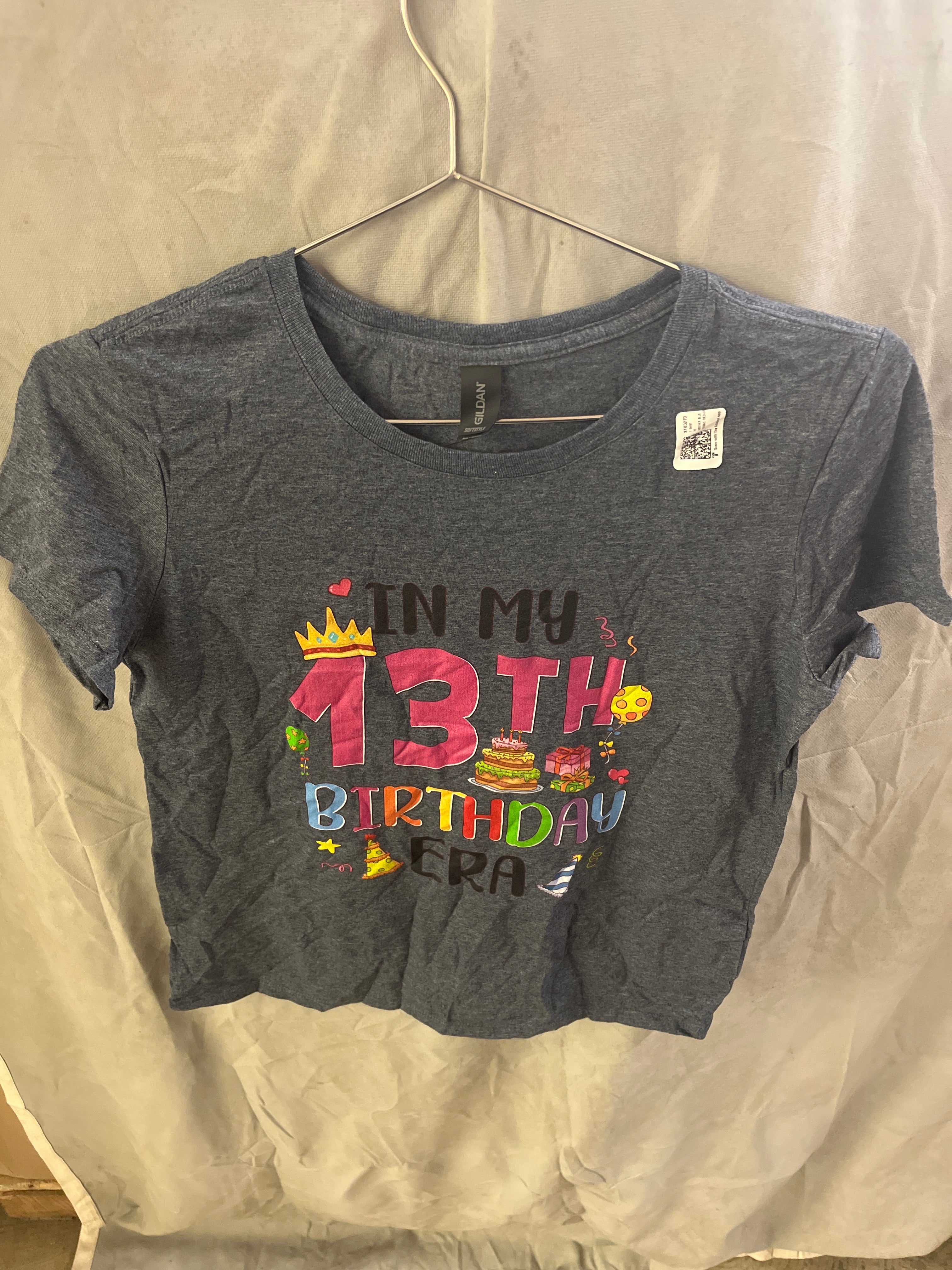 In my 13th birthday era grey Tshirt