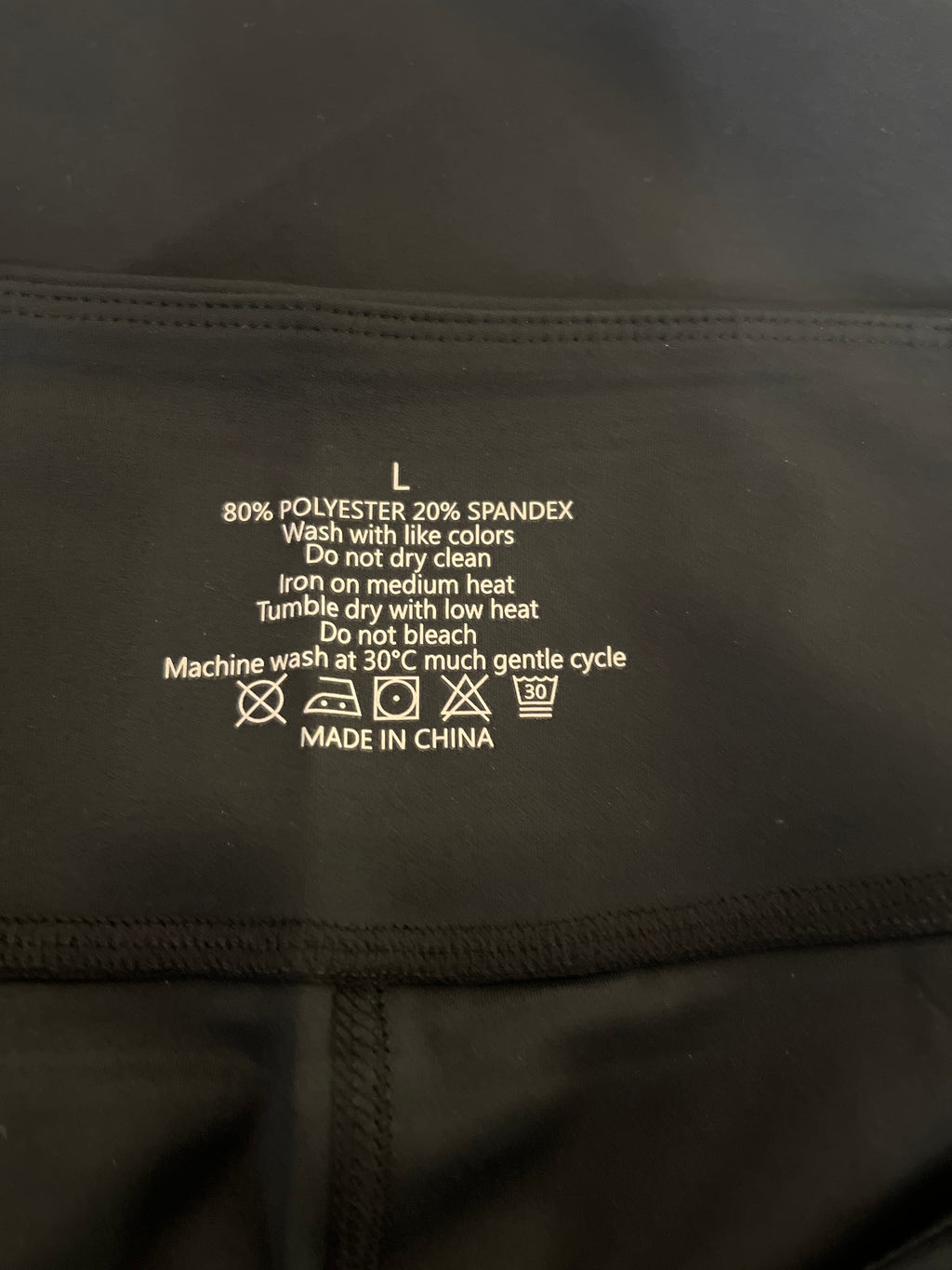 Dlooda black leggings with pockets