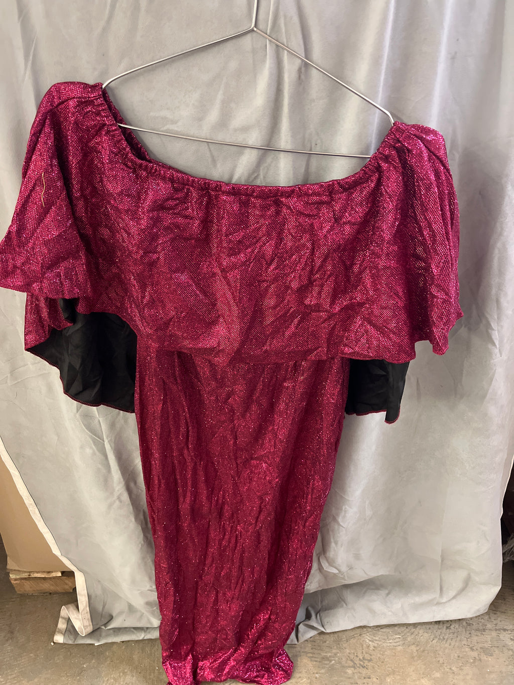 Pink glitter dress