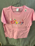 Port and company Disney family trip pink Tshirt