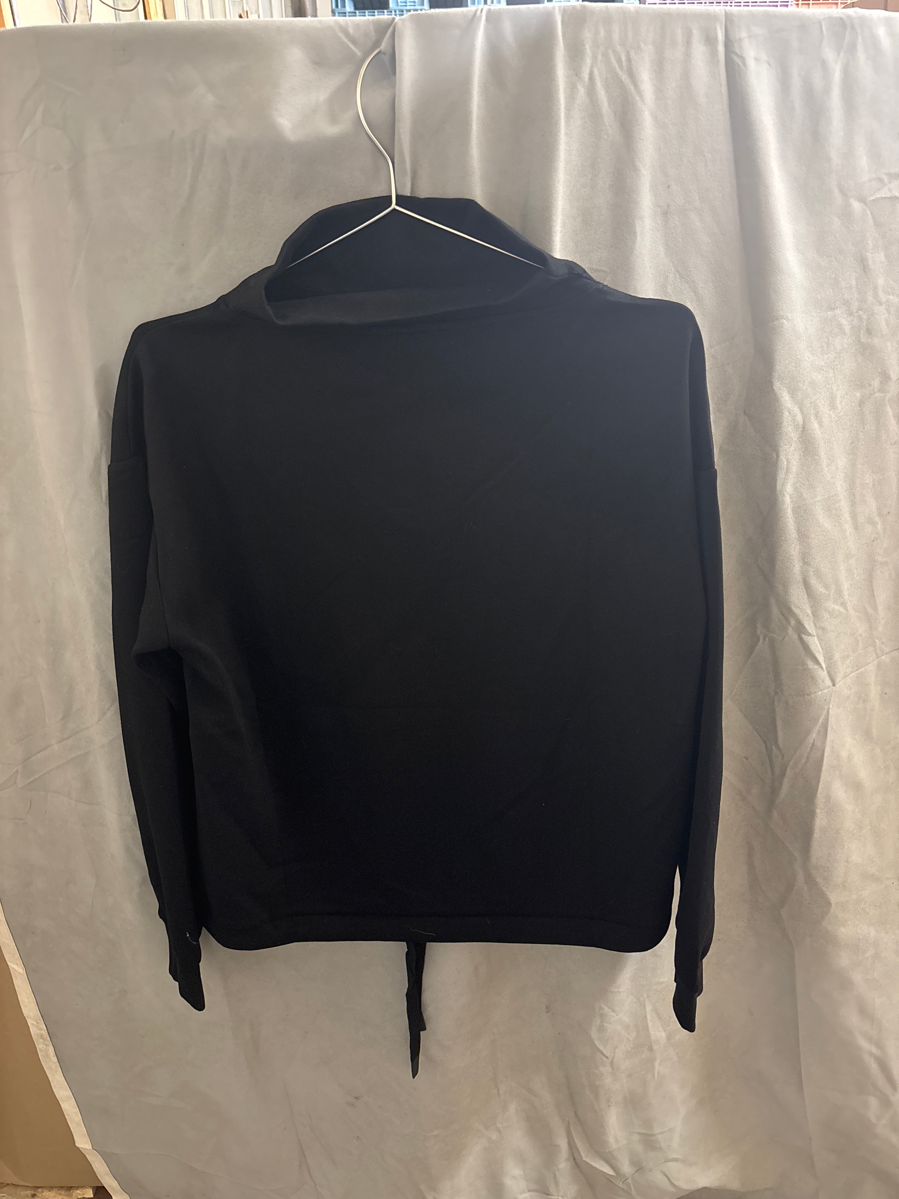 Women’s black long sleeve turtle neck sweater