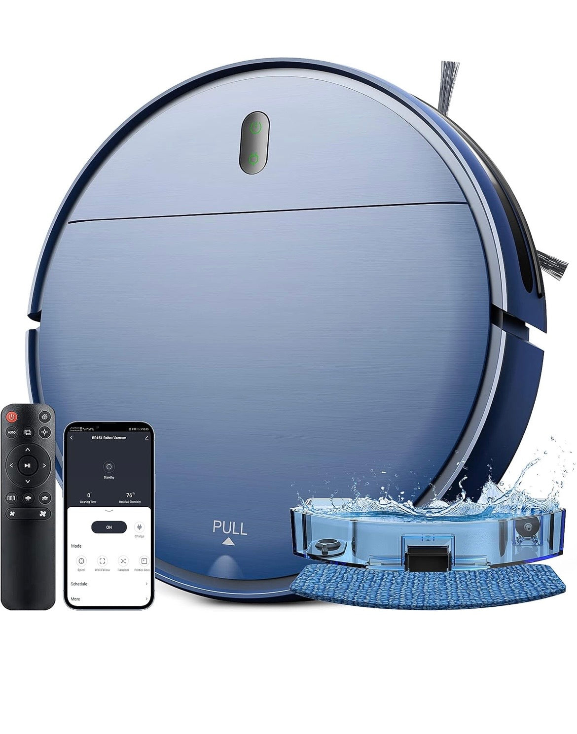 ZCWA Robot Vacuum and Mop Combo -USED-