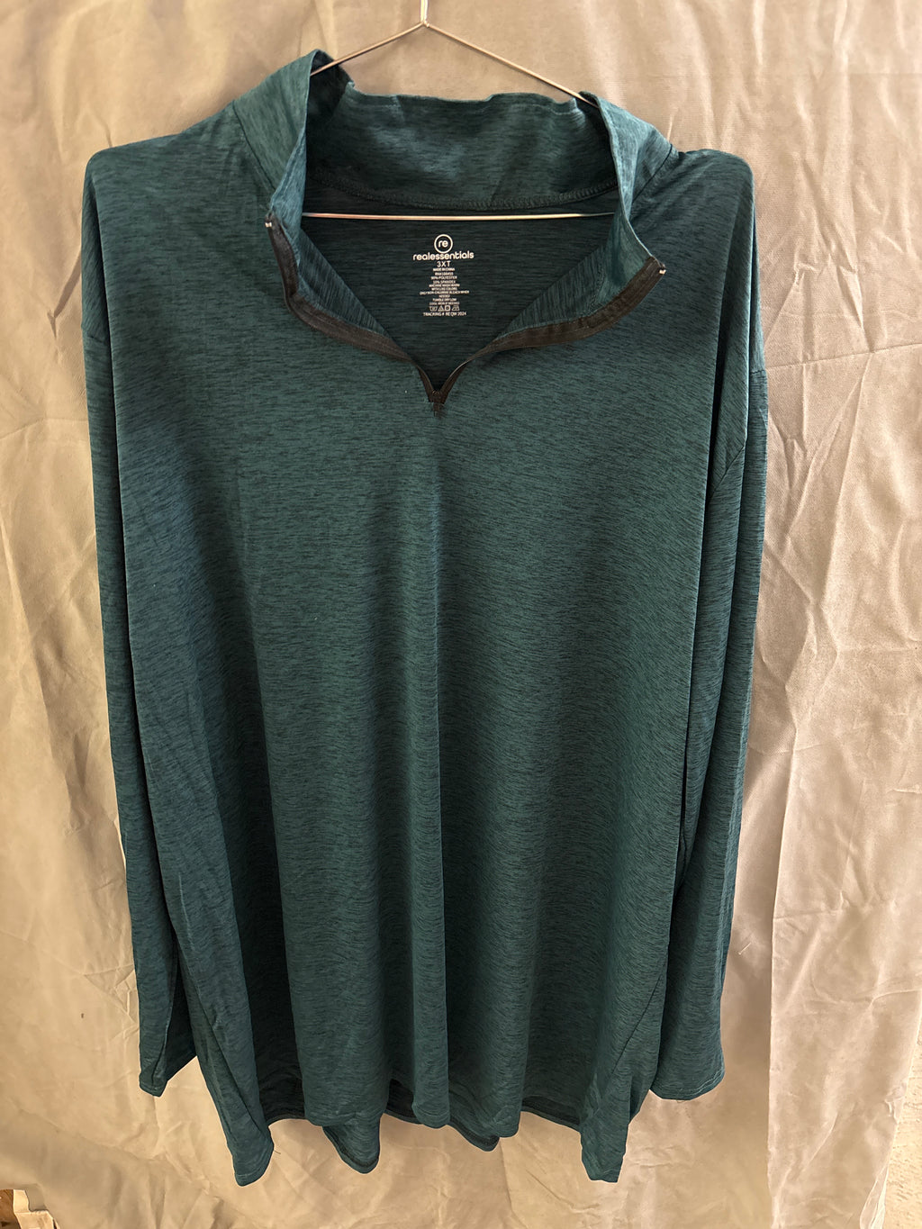 Realessentials half zip jacket