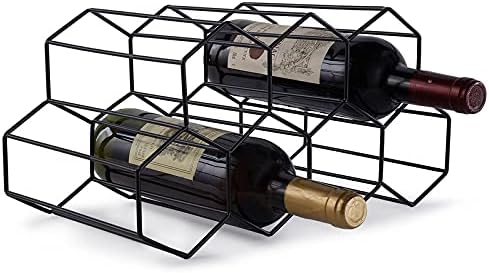 Fomanish 7 Bottle Holder - Freestanding Wine Rack