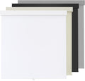 Blackout Cordless Roller Shade Blind. 1-Piece, Color- White.