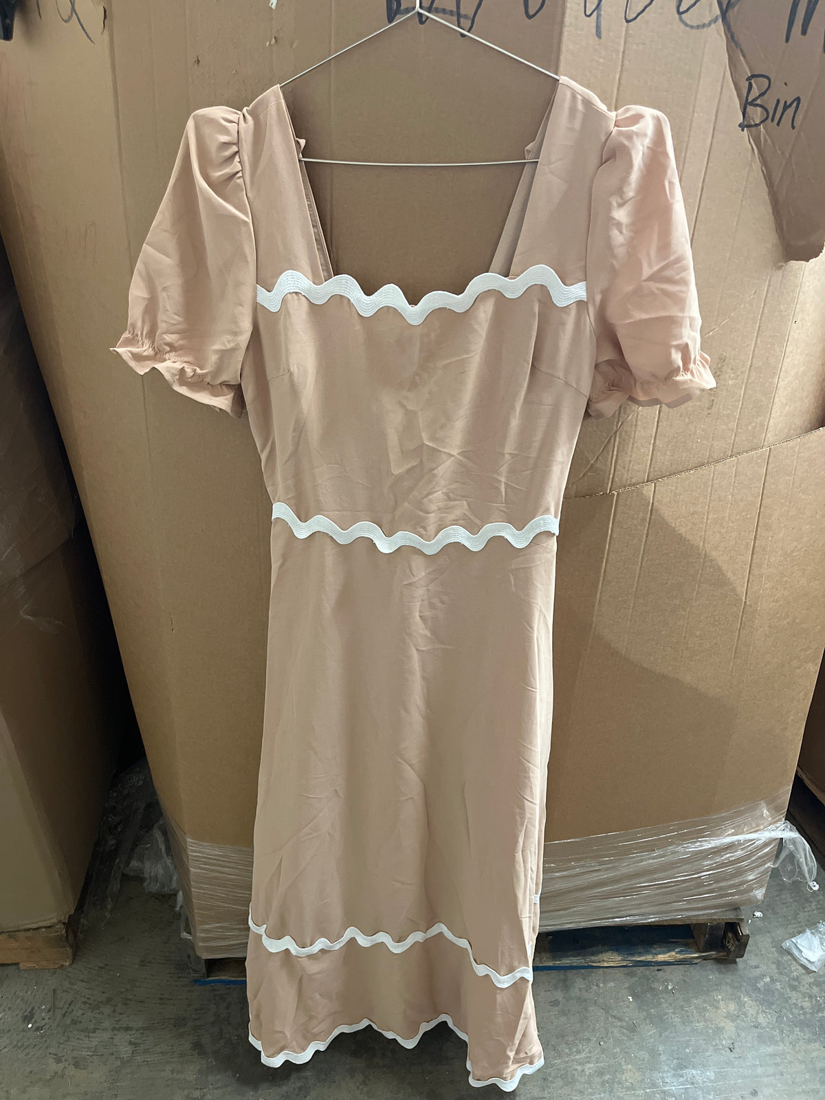 Btfbm long brown dress