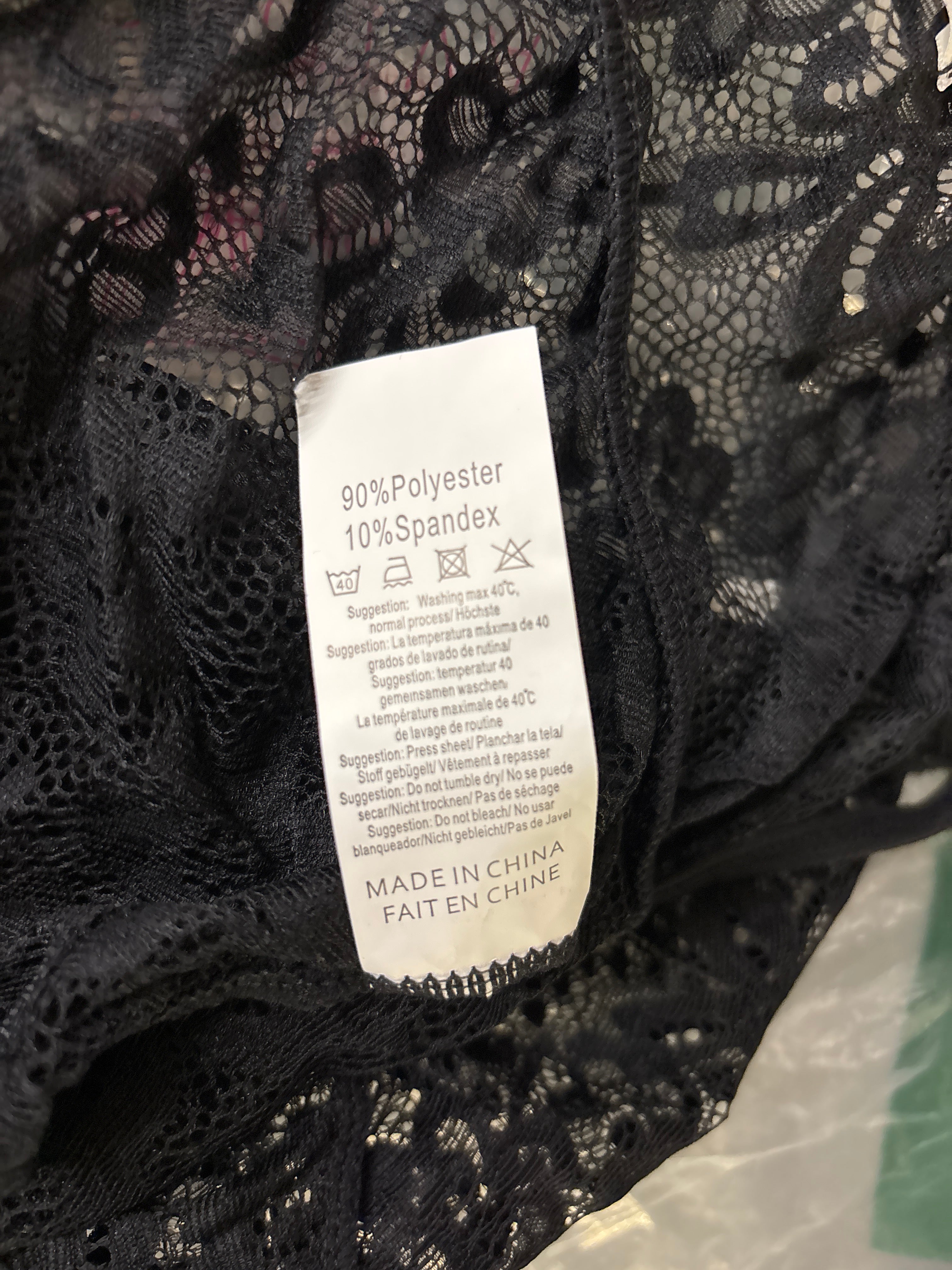 Avidlove black bodysuit